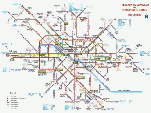 harta ratb Bucuresti