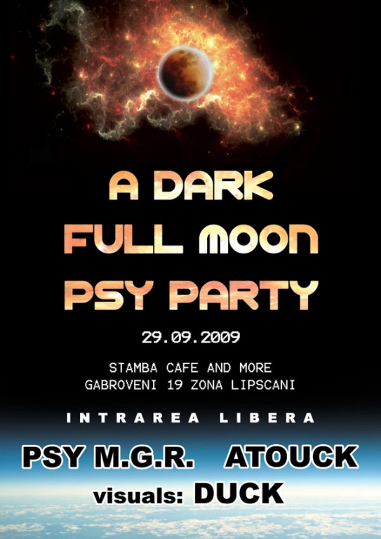 A Dark Full Moon PSY Party